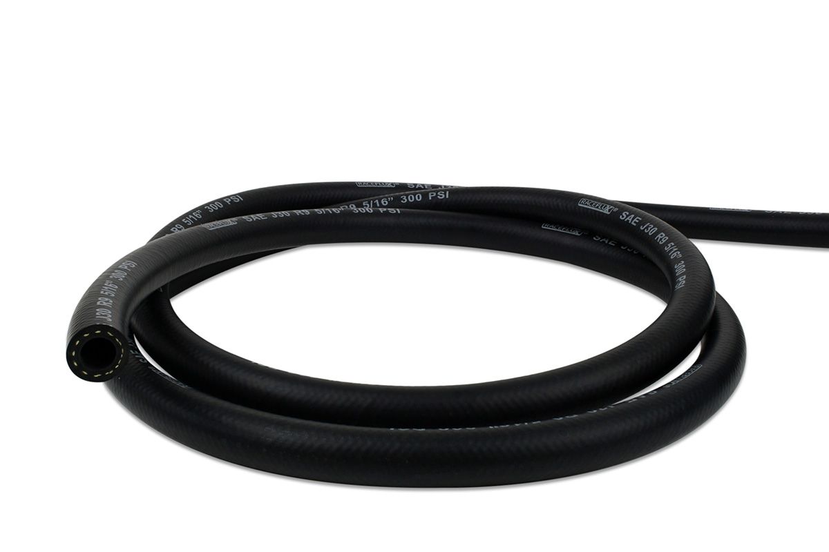 RaceFlux FKM SAE J30 R9 Push-Lock Fuel Hose, 5/16" ID